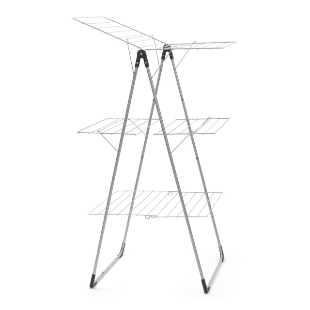Brabantia Tower Drying Rack, 23m - Metallic Grey angle