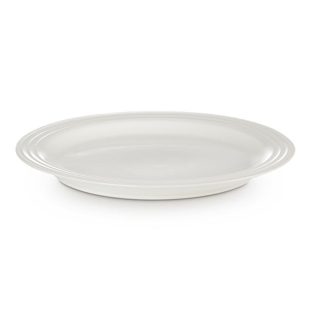 Le Creuset Vancouver Collection Dinner Plate, 27cm - White