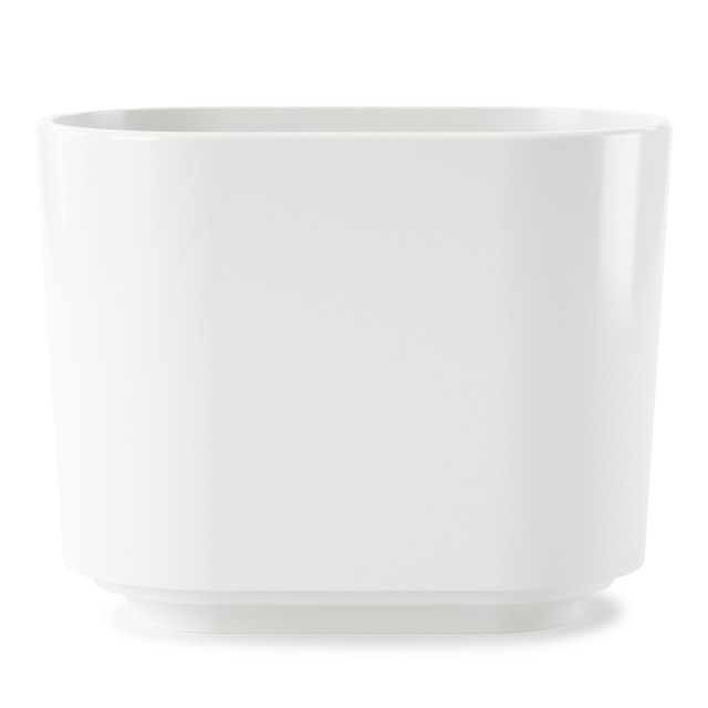 Umbra Step Toothbrush Holder - White - Side View