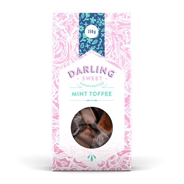 Pack Shot image of Darling Sweet Mint Toffee, 150g