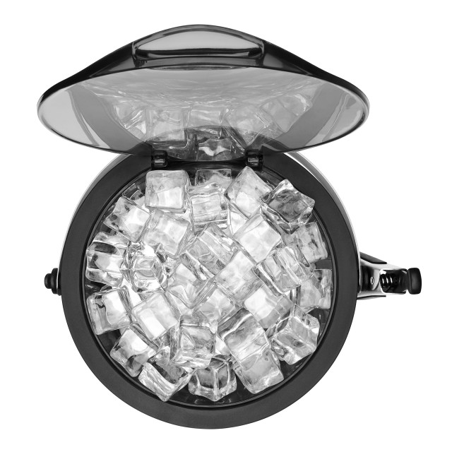 OXO Steel Double-Walled Ice Bucket & Tong Set
