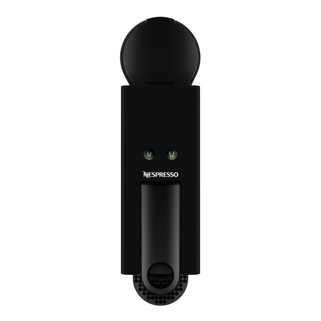 Nespresso Essenza Matte Black Mini Espresso Machine angle
