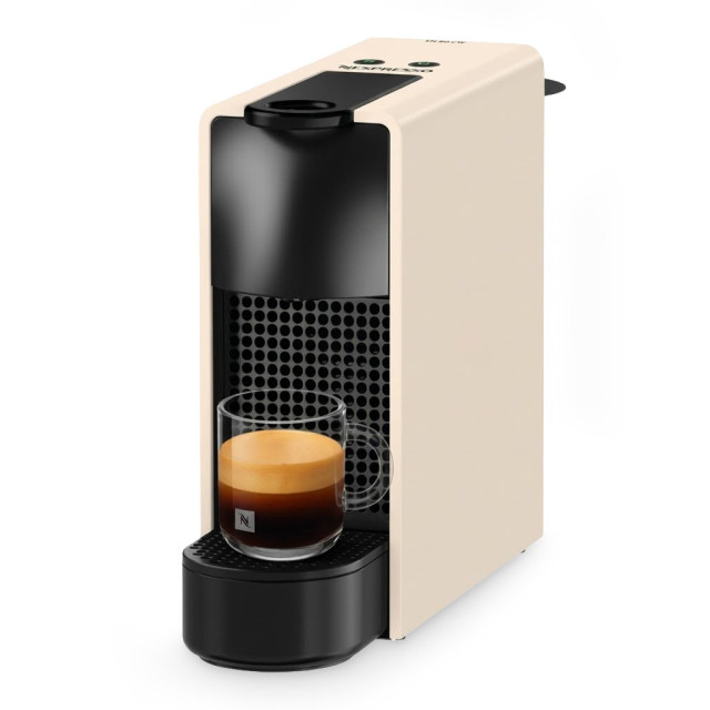 Nespresso Essenza Mini Automatic Espresso Machine - Matt Cream