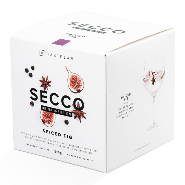 Secco Spiced Fig Drink Infusion, Pack of 8 Product Image