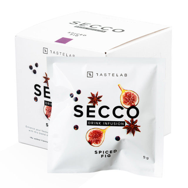 Secco Spiced Fig Drink Infusion, Pack of 8 Product Front View
