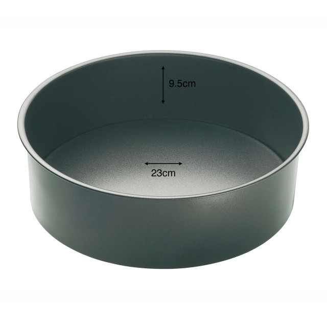 Master Class Non-Stick Loose Base Deep Round Cake Pan, 23cm