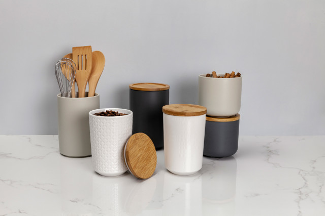 Humble & Mash Stoneware Utensil Holder