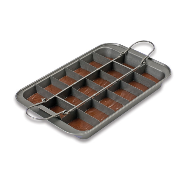 Chicago Metallic Non-Stick Brownie Pan Set, 3-Piece