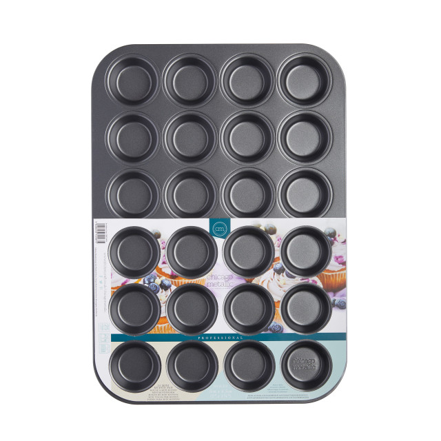Chicago Metallic Non-Stick 24 Hole Mini Muffin Pan