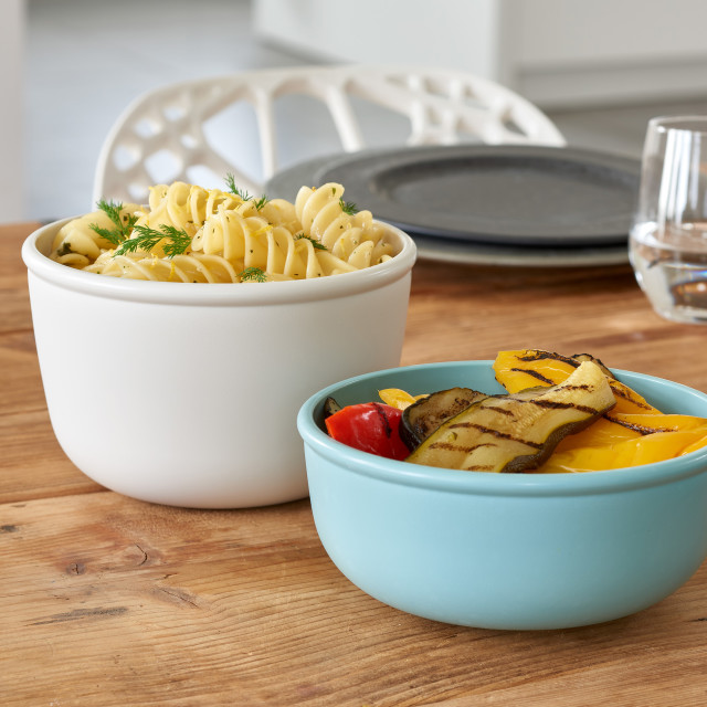 Mepal Cirqula Deep Bowl Set, 3-Piece