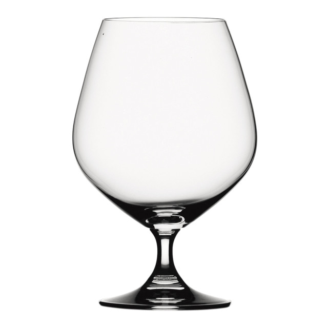 Spiegelau Lead-Free Crystal Vino Grande Cognac Glasses, Set of 4 - angle