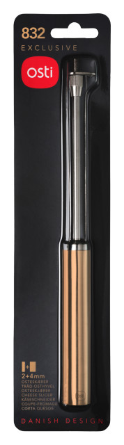 Osti Deluxe Copper Cheese Slicer