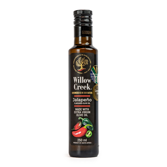 Willow Creek Jalapeño Flavoured Extra Virgin Olive Oil, 250ml