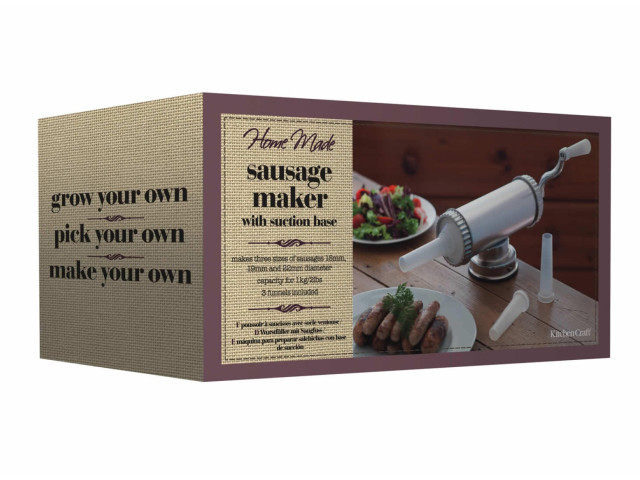 KitchenCraft Home Made Sausage Maker