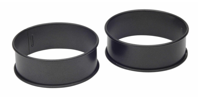 KitchenCraft Non-Stick Poaching Rings, Set of 2