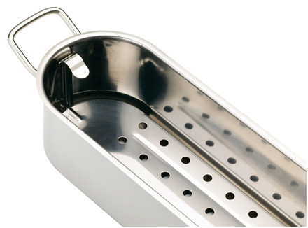 KitchenCraft Clearview Stainless Steel Fish Poacher