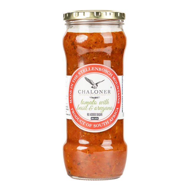 Chaloner Tomato with Basil & Oregano Sauce, 400g