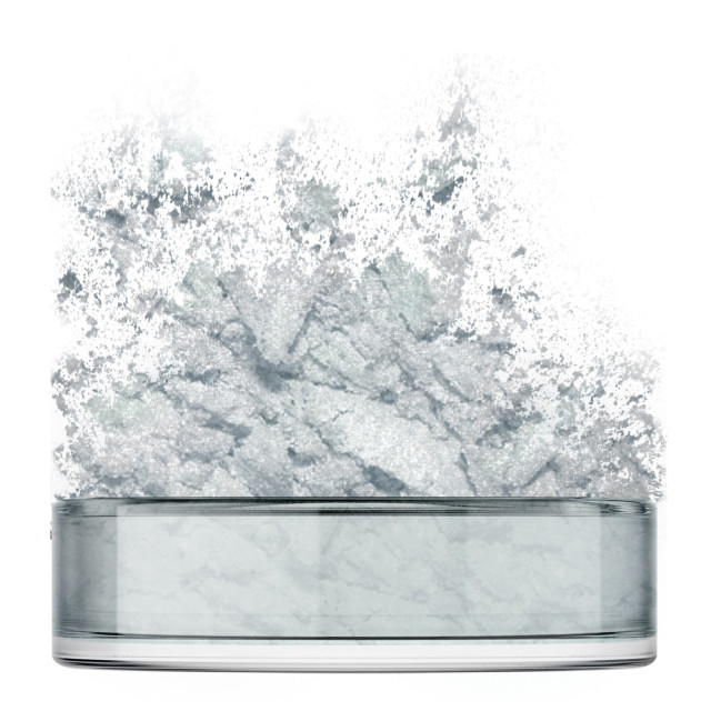 Barco Sparkly Pearlescent Food Colouring Powder, 10ml - Silver detail