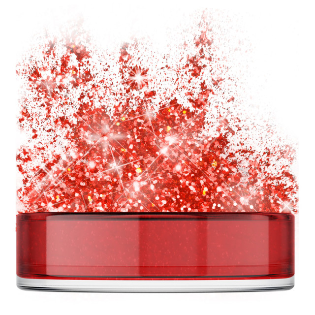 Barco Flitter, 10ml Red
