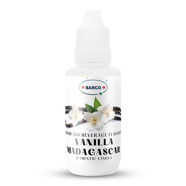 Barco Food Flavouring, 30ml - Vanilla Madagascar