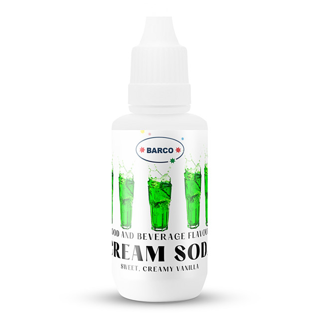 Barco Food Flavouring, 30ml - Cream Soda
