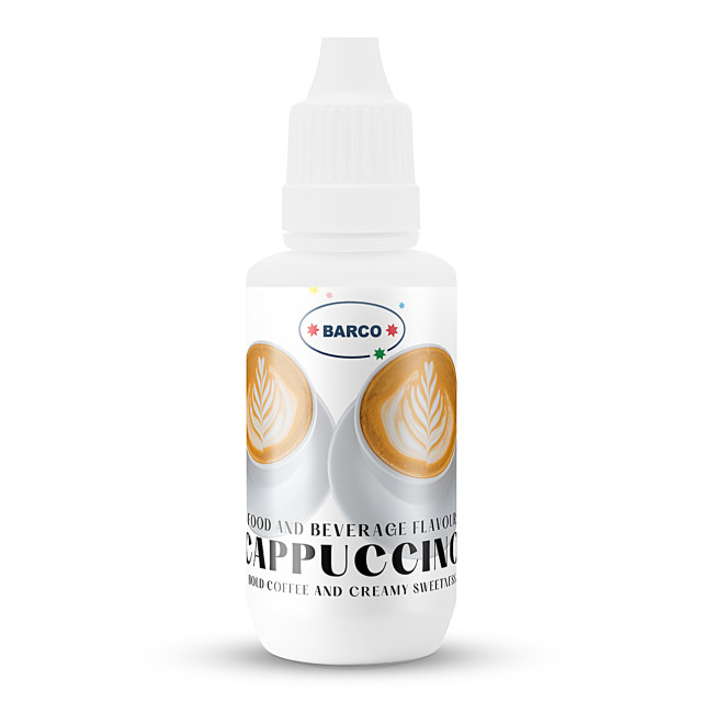 Barco Food Flavouring, 30ml - Cappuccino