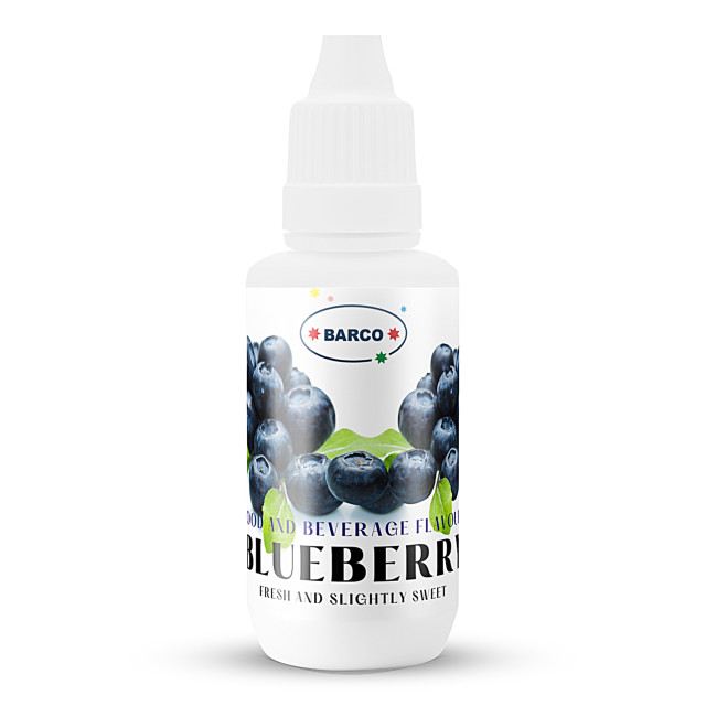 Barco Food Flavouring, 30ml - Blueberry