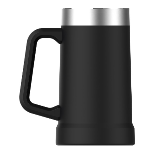 Stanley Adventure Beer Stein, 710ml - Matte Black Pebble angle