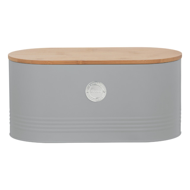 Typhoon Living Bread Bin - Grey