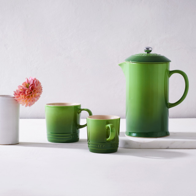 Le Creuset Stoneware Mug, 350ml in use