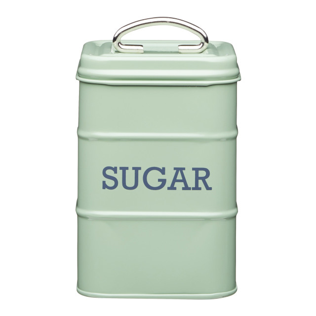 KitchenCraft Living Nostalgia Sugar Canister sage green