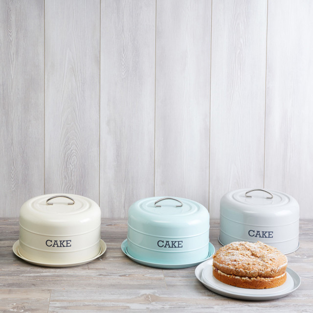 KitchenCraft Living Nostalgia Airtight Domed Cake Tin range