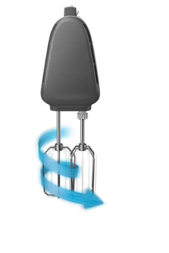 Philips Viva Collection 450W Hand Mixer