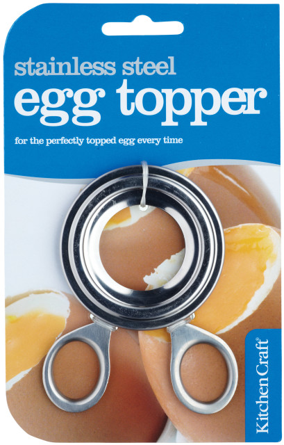 KitchenCraft Stainless Steel Egg Topper