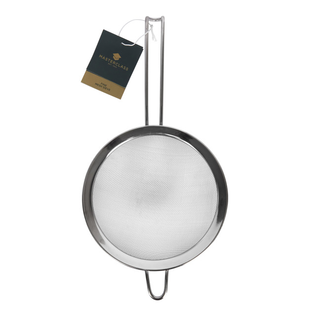 MasterClass Stainless Steel Fine Mesh Sieves 18cm packaging