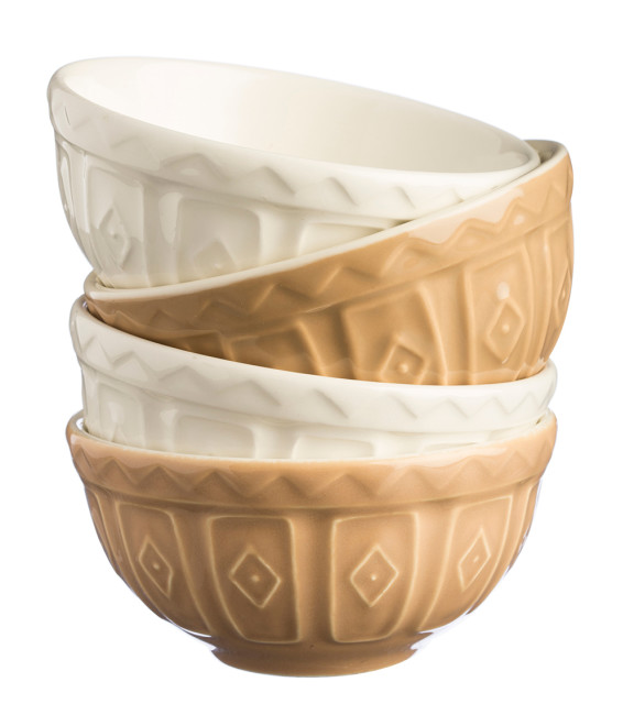 Mason Cash Cane Food Preparation Bowls, Set of 4