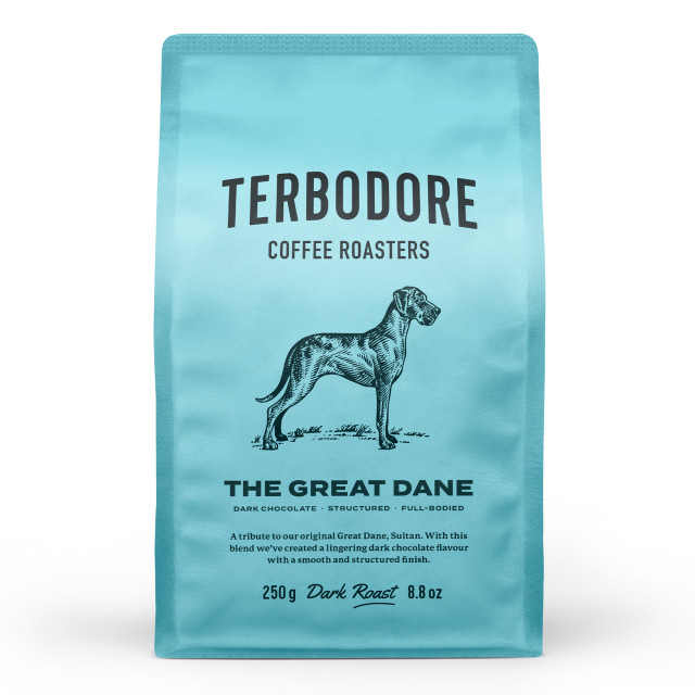 Terbodore Coffee Roasters Great Dane Filter Ground Coffee, 250g
