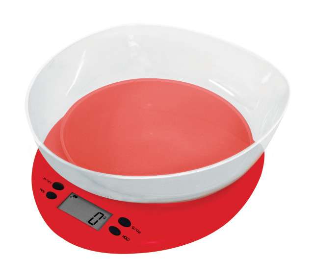 Casa Plastic Kitchen Scale with Bowl