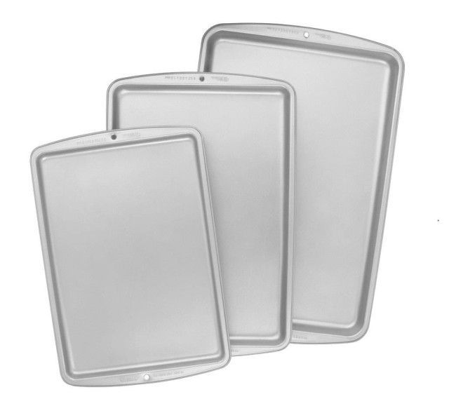 Wilton Recipe Right Cookie Pan Set, 3-Piece