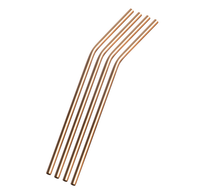 Pack Shot image of Nicolson Russell Stainless Steel Straws, Set of 4