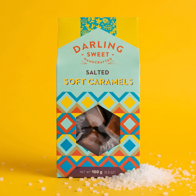 Darling Sweet Salted Soft Caramels,150g