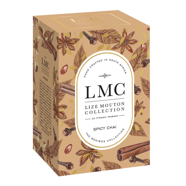 LMC Spicy Chai Rooibos Tea, 20 Sachets