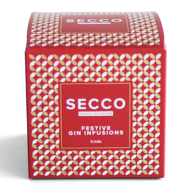 Secco Festive Gin Infusions, Pack of 8