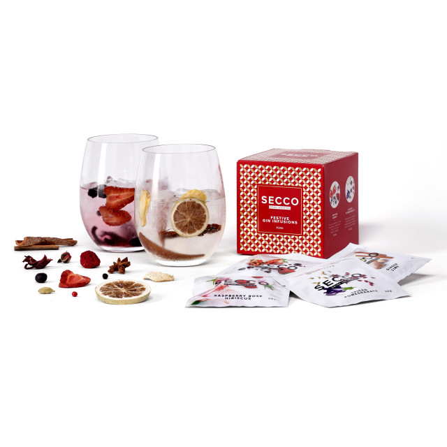 Secco Festive Gin Infusions, Pack of 8 angle
