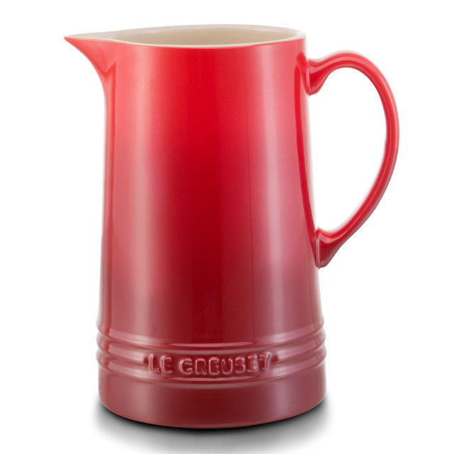 Le Creuset Stoneware Pitcher, 1.5L - Cerise