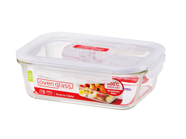 LocknLock Euro Rectangular Glass Container