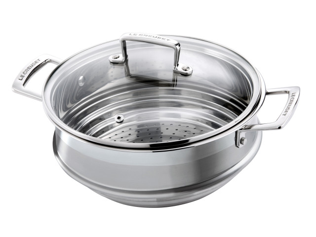 Le Creuset Professional 3 Ply Stainless Steel Multi-Steamer