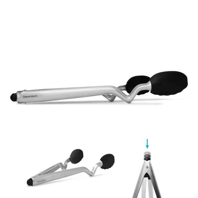 Dreamfarm Clongs Tongs - Black