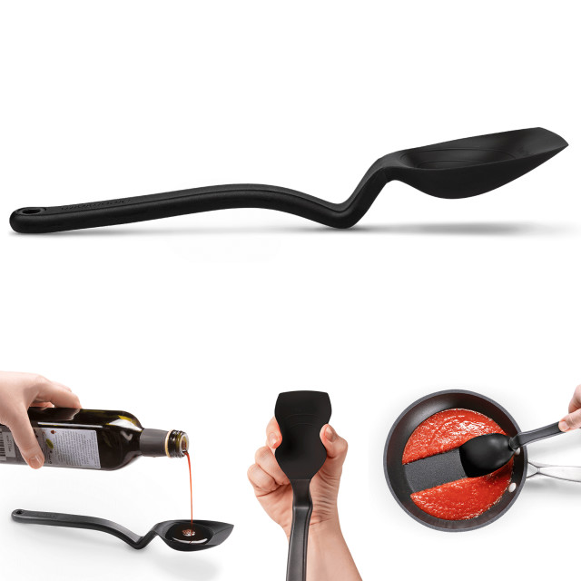 Dreamfarm Supoon Spoon - Black details