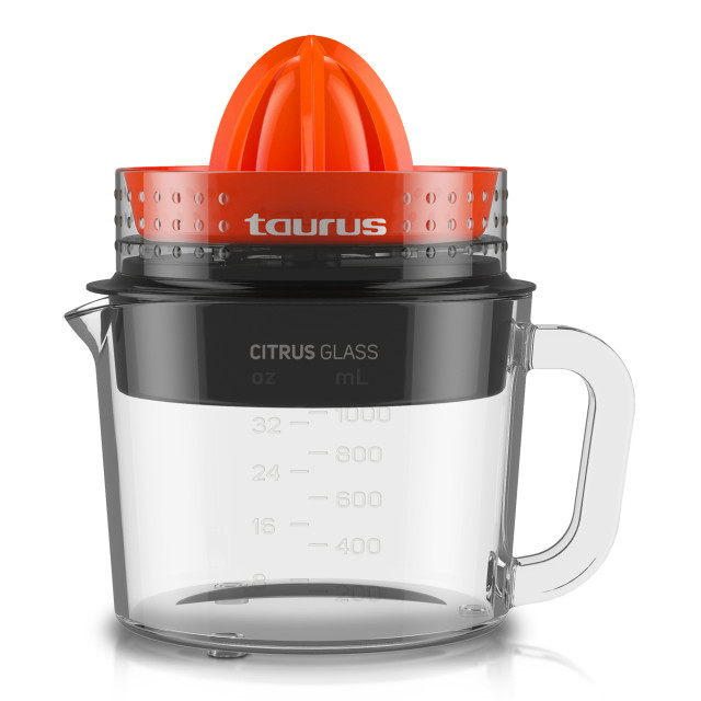 Pack Shot image of Taurus Glass Electric Citrus Juicer, 1L